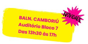 O aulão do enem 2025 pelo OPABALN. CAMBORIÚ Auditório Bloco 7
Das 13h30 às 17h