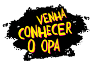 Botão escrito venha conhecer o OPA, server para abrir o menu de navegação do OPA